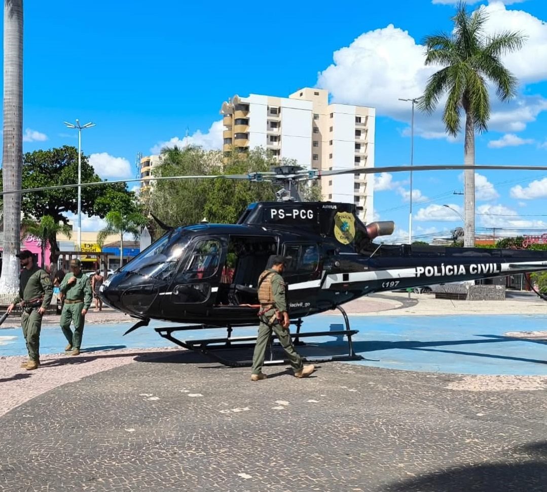 Carnaval 2026 tem reforço policial e monitoramento aéreo em Caldas Novas